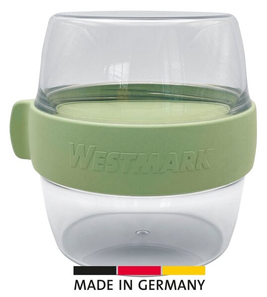 Westmark Dvodelna škatla za prigrizke MAXI, 700 ml, zelena meta