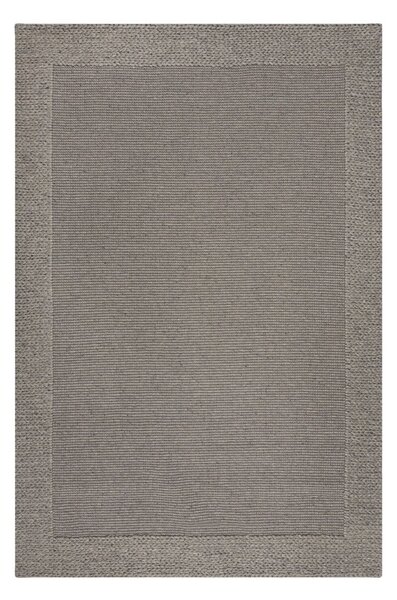 Siva volnena preproga 120x170 cm Rue – Flair Rugs