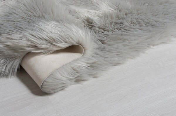 Siva preproga Flair Rugs Sheepskin, 160 x 230 cm