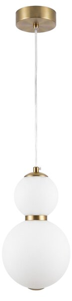 LED viseča stropna svetilka LHJ112-2CP krtačeno zlato