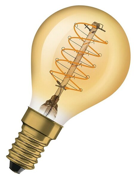 Osram LED svetlobni vir Vintage Edition 1906 hruškaste oblike E14 (E14, Možnost zatemnitve, Toplo bela, 250 lm, 34 W)