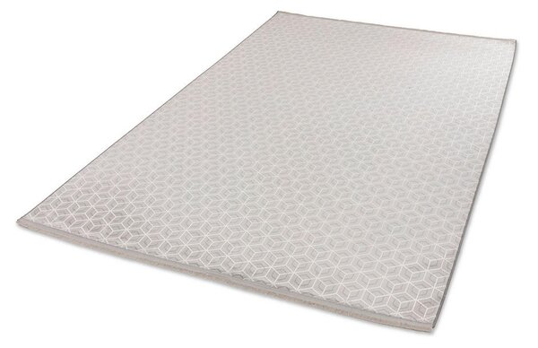 TKANA PREPROGA Metric 140/200 cm tkano srebrne barve
