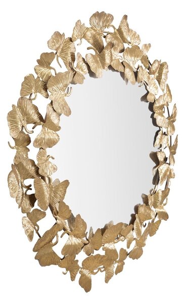 Stensko ogledalo ø 87 cm Butterfly – Mauro Ferretti
