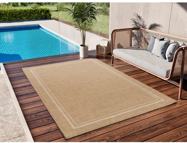 Bež zunanja preproga 120x170 cm Guinea Beige – Universal