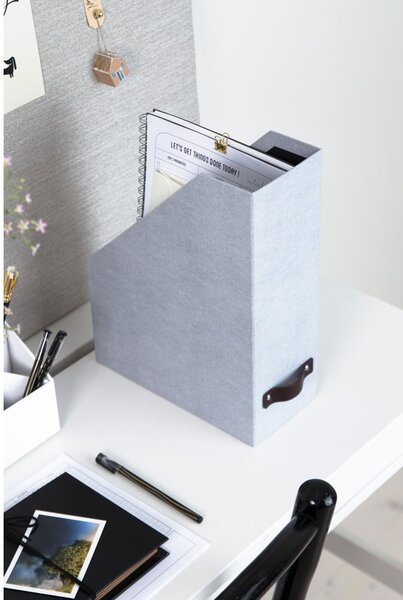 Kartonast organizator za dokumente Estelle Canvas Paper Laminate – Bigso