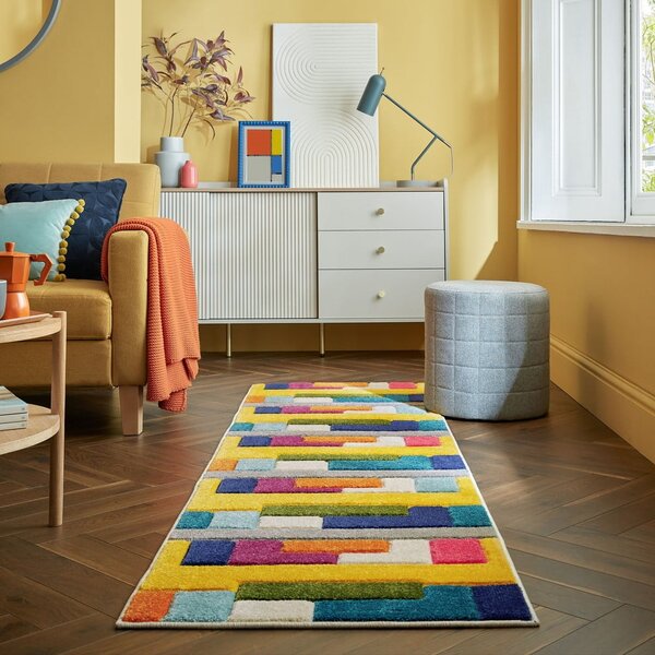 Ročno tkan tekač 66x230 cm Mambo – Flair Rugs