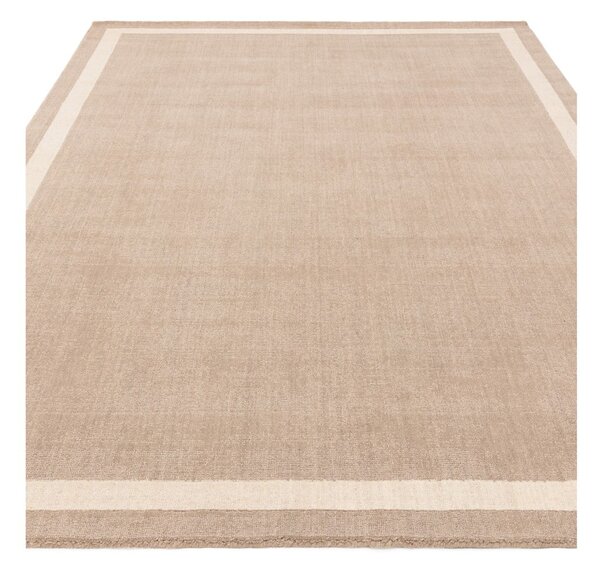 Bež ročno tkana volnena preproga 120x170 cm Albi – Asiatic Carpets