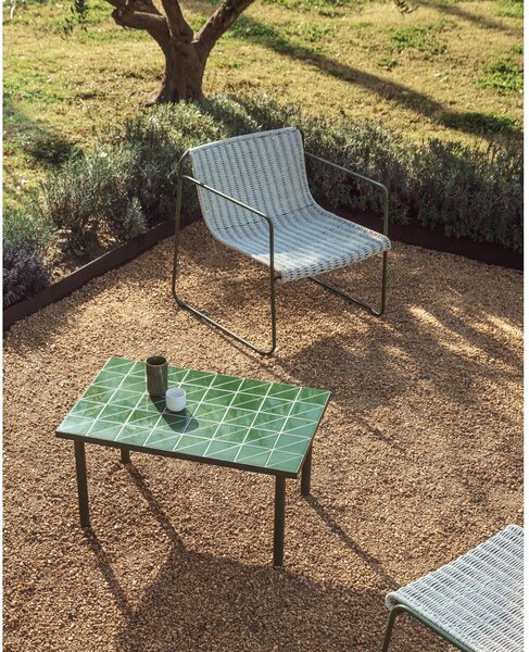 Vrtna mizica s keramično ploščo 51x81 cm Maurina – Kave Home