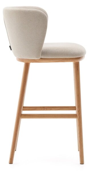 Bež barski stol (višina sedeža 65 cm) Ciselia – Kave Home