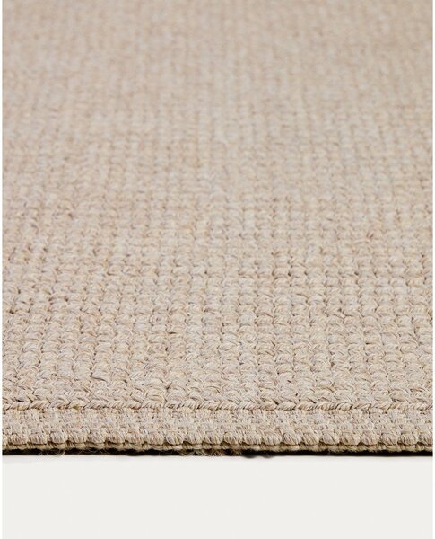 Sivorjava notranja in zunanja preproga 230x160 cm Turiane – Kave Home