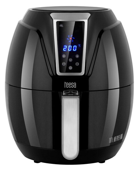 1300W LCD touch cvrtnik na zrak brez maščobe 3200ml friteza črn