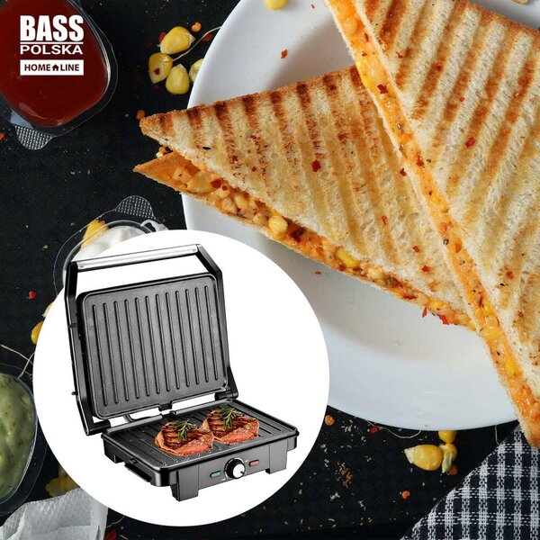 2500W električni toaster in kontaktni žar za sendviče