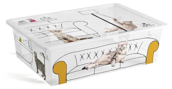 Škatla za shranjevanje KETER Pets Collection L (55 x 38,5 x 16,5 cm, 27 l)