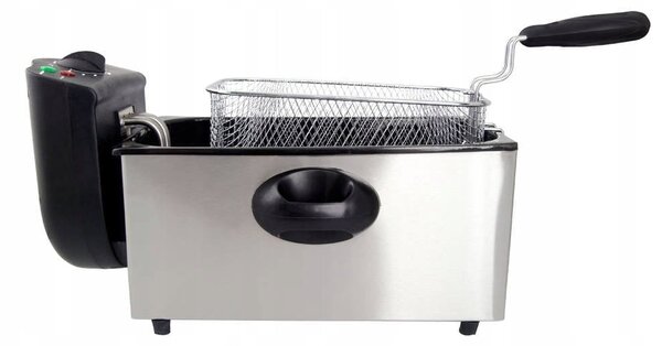 2000W inox cvrtnik na olje FALAFEL 3L friteza