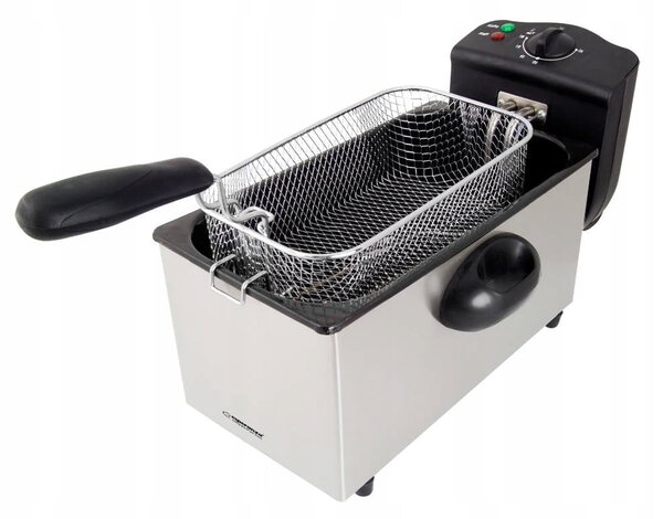 2000W inox cvrtnik na olje FALAFEL 3L friteza