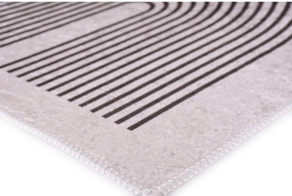 Kremno bela pralna preproga 50x80 cm – Vitaus