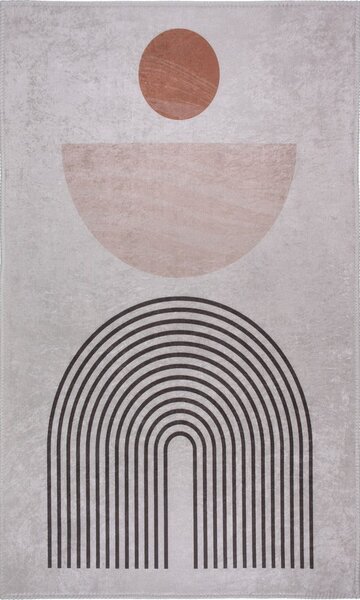 Kremno bela pralna preproga 50x80 cm – Vitaus