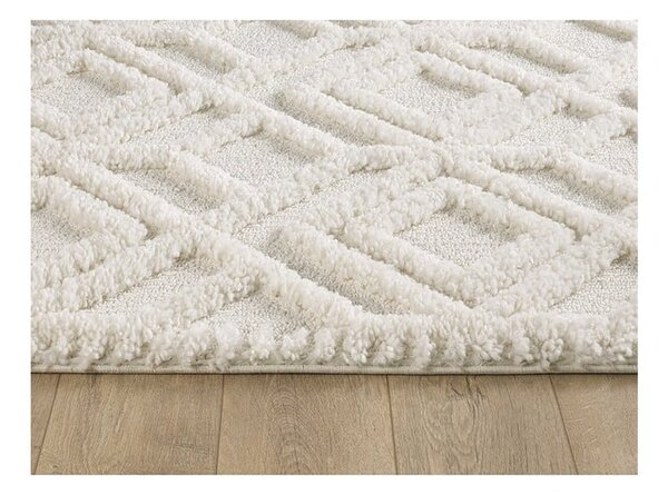 Bež preproga 110x60 cm Shaggy - Mila Home