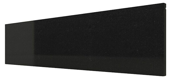 Okenska polica King Black (88 x 20 x 2 cm, Črna, Naravni kamen, Gabro)