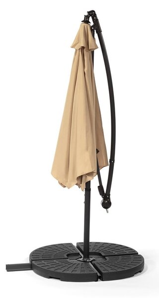 Bež senčnik ø 300 cm Happy Sun – Bonami Essentials