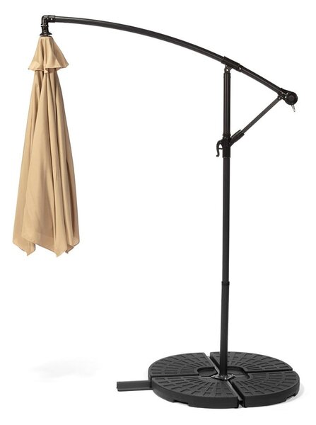 Bež senčnik ø 300 cm Happy Sun – Bonami Essentials