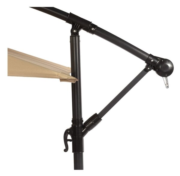 Bež senčnik ø 300 cm Happy Sun – Bonami Essentials