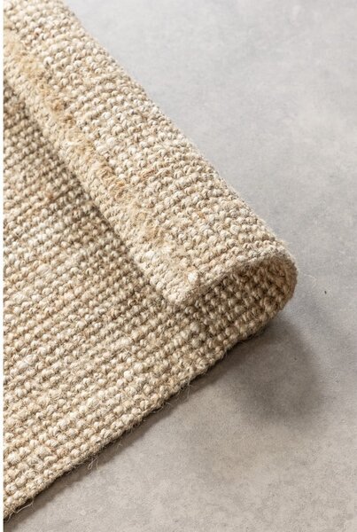 Kremno bela preproga iz jute 80x150 cm Bouclé – Hanse Home