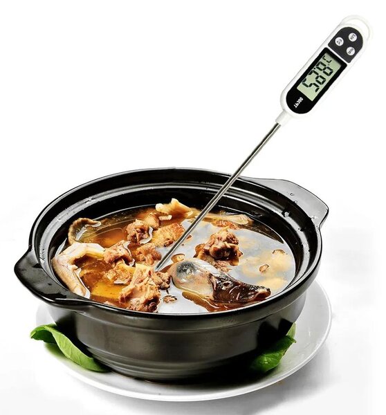 LCD kuhinjski termometer -50 do +300°C 24cm PREMIUM