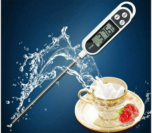 LCD kuhinjski termometer -50 do +300°C 24cm PREMIUM