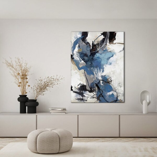 Slika 90x120 cm Blue Vibes – Malerifabrikken