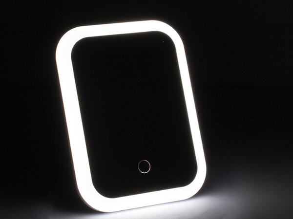 USB touch ogledalo za ličenje z LED osvetlitvijo 15x20cm