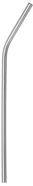 Set 8 inox kovinskih slamic za večkratno uporabo + krtačke