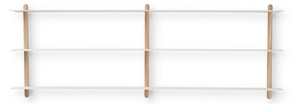 GEJST - Nivo Shelf D Modra Hrast/Bela GEJST