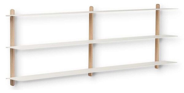 GEJST - Nivo Shelf D Modra Hrast/Bela GEJST