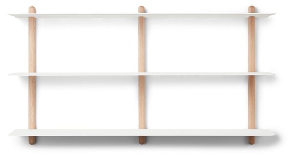 GEJST Dodatki za Dom - Nivo Shelf Large D Modra Hrast/Bela GEJST