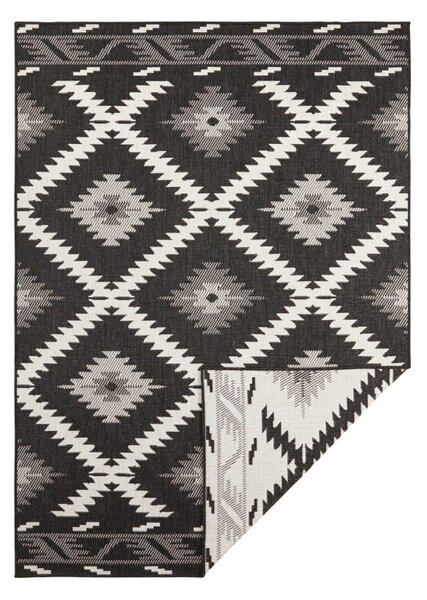 Črno-bež zunanja preproga NORTHRUGS Malibu, 290 x 200 cm