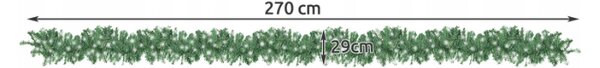 Božična girlanda 2,7 m
