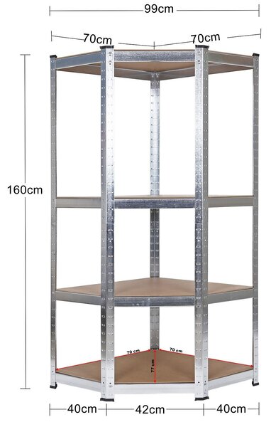 Kotni regal do 700kg