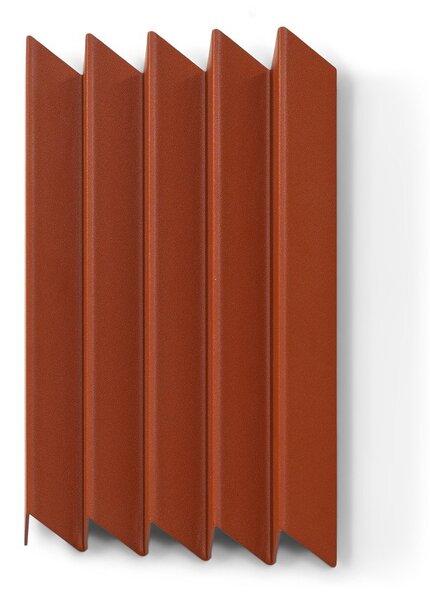 Kovinski stenski obešalnik v barvi terakote 21 cm Sensu – Spinder Design
