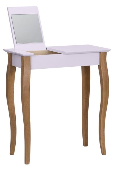 Rožnata toaletna mizica z ogledalom Ragaba Dressing Table, dolžina 65 cm