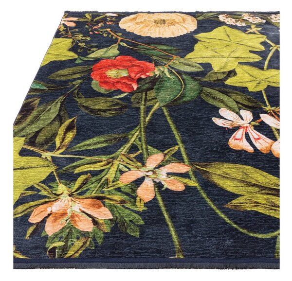 Temno modra preproga 120x170 cm Passiflora – Asiatic Carpets