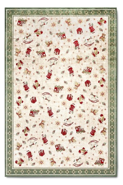 Zelena preproga z božičnim motivom iz mešanice bombaža 160x230 cm Toy's Delight Green Christmas – Villeroy&Boch