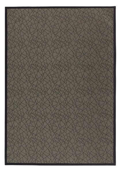 Temno siva preproga iz PVC-ja 140x200 cm Geo Gold – Casa Selección