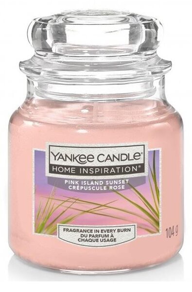 Yankee Candle - Dišeča sveča PINK ISLAND SUNSET small 104g 20-30 ur