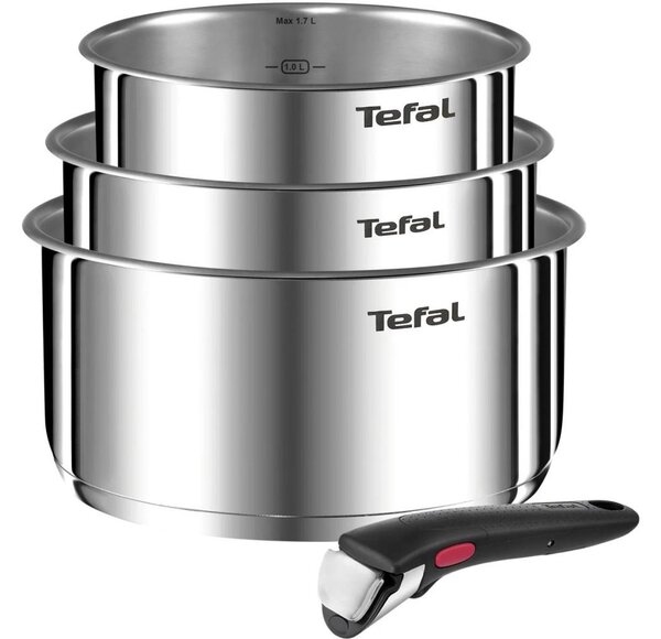 Tefal - Set kuhinjske posode 4 kom. INGENIO EMOTION nerjaveče jeklo