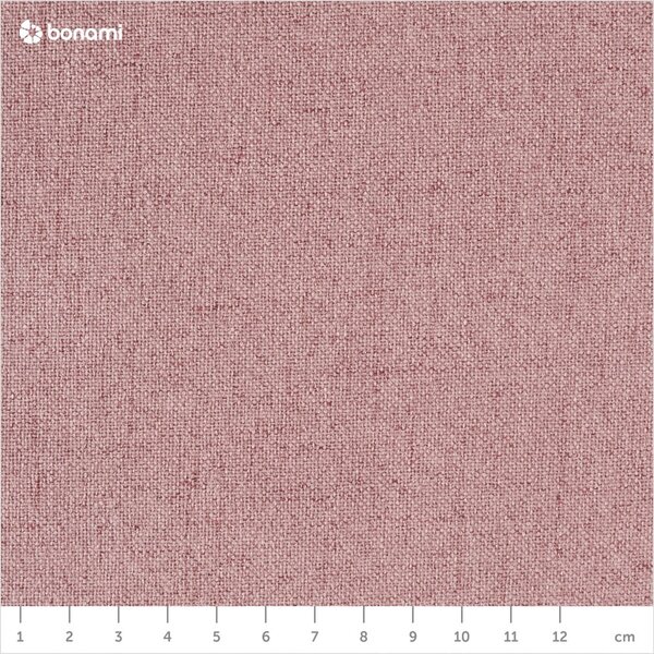 Prašno roza raztegljiv kavč Miuform Charming Charlie L, levi kot