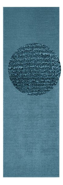 Temno moder tekač Mint Rugs Supersoft, 80 x 250 cm