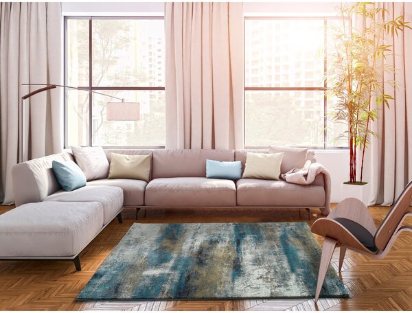 Modra preproga Universal Kalia Abstract, 160 x 230 cm