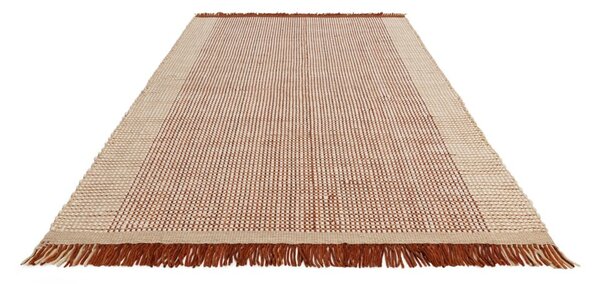 Rjava ročno tkana volnena preproga 120x170 cm Avalon – Asiatic Carpets