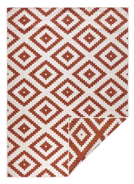 Rjavo-krem zunanja preproga NORTHRUGS Malta, 160 x 230 cm